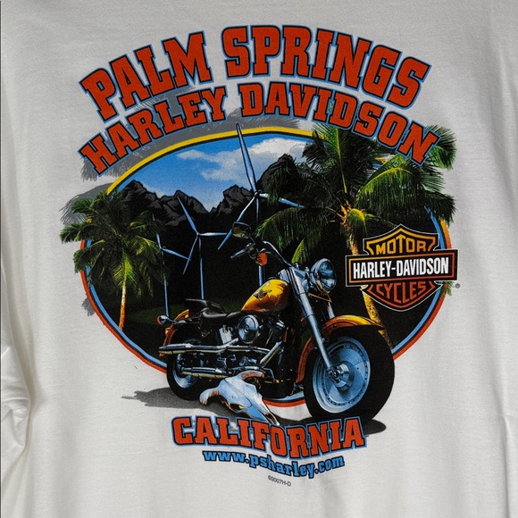 Harley-Davidson’s short sleeve Palm Springs Harley Davidson /Palm Springs, CA 2X - Picture 1 of 11